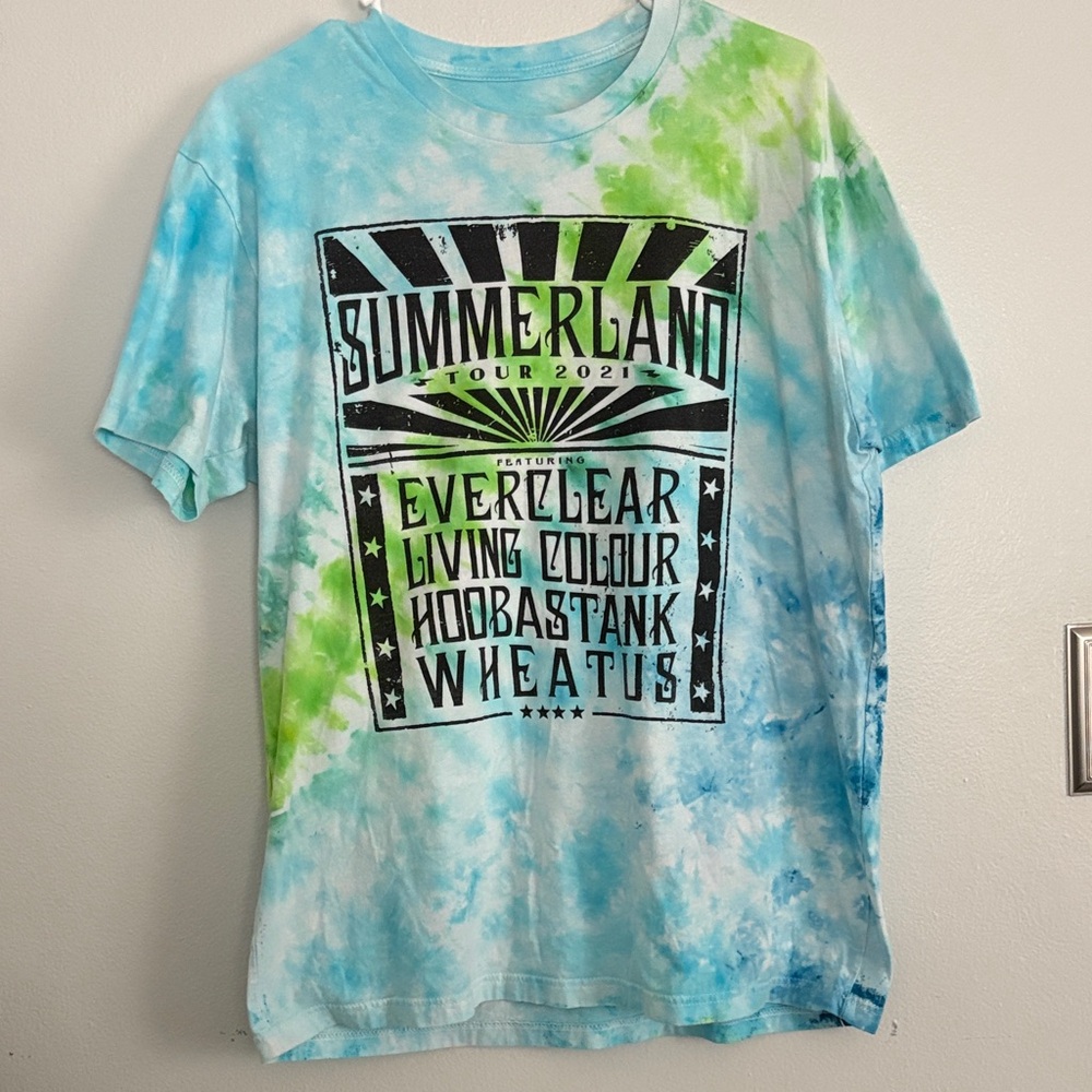 Summerland Tour 2021 Tie-Dye Tee